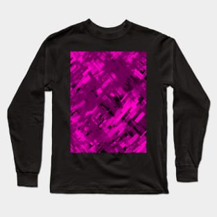 Lilac and Black Long Sleeve T-Shirt